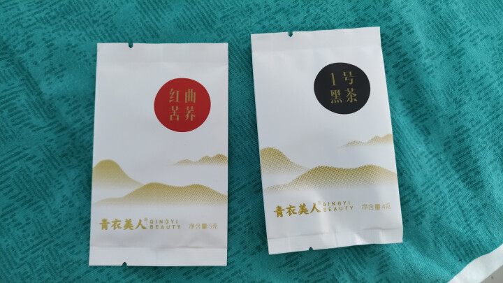 青衣美人红曲苦荞 全胚芽黑苦荞 苦荞茶叶代用茶 健康茶养生茶 品尝袋5g*1袋怎么样，好用吗，口碑，心得，评价，试用报告,第2张