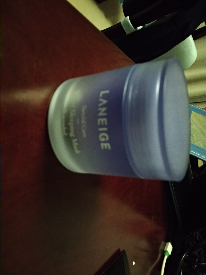 兰芝(LANEIGE)夜间修护睡眠面膜(薰衣草香)70ml (补水保湿护肤品）怎么样，好用吗，口碑，心得，评价，试用报告,第2张