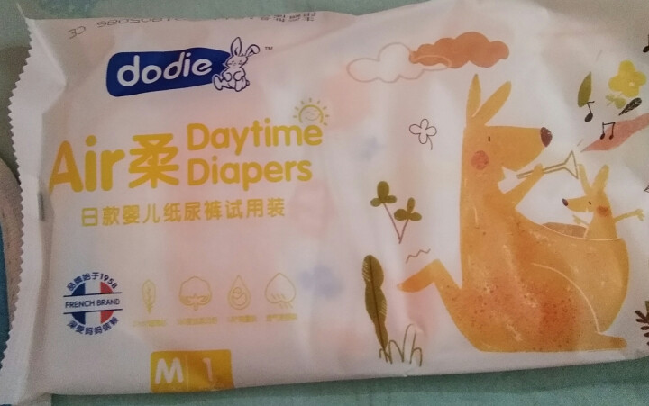 dodie Air 柔 · 婴儿纸尿裤M10片日夜礼盒装（日用*5+夜用*5）怎么样，好用吗，口碑，心得，评价，试用报告,第2张