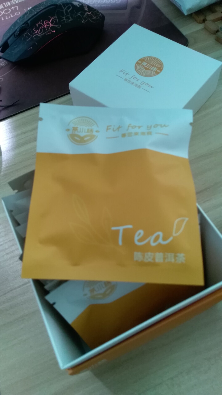 茶小恬陈皮普洱茶陈皮干陈皮茶泡茶养生茶组合普洱熟茶独立包装茶包袋泡茶花茶包怎么样，好用吗，口碑，心得，评价，试用报告,第6张