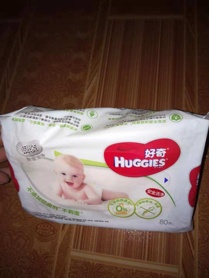 好奇（Huggies） 湿巾 婴儿湿巾 手口可用 湿纸巾（可选棉柔巾） 银装湿巾80抽一包怎么样，好用吗，口碑，心得，评价，试用报告,第2张