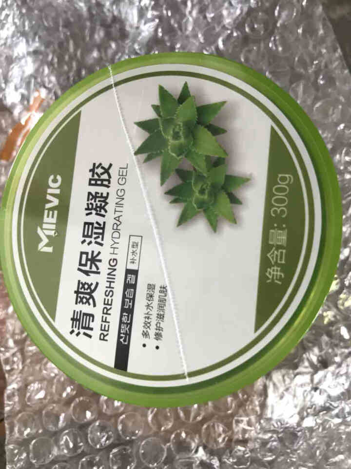 MIEIVC/米薇可 洁爽保湿凝胶补水型300g  补水保湿舒缓晒后修复祛痘淡印细致毛孔怎么样，好用吗，口碑，心得，评价，试用报告,第3张