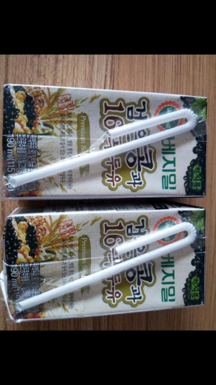 韩国进口 倍吉美尔16谷物黑豆豆奶营养豆乳 190ml*2（体验装）怎么样，好用吗，口碑，心得，评价，试用报告,第3张