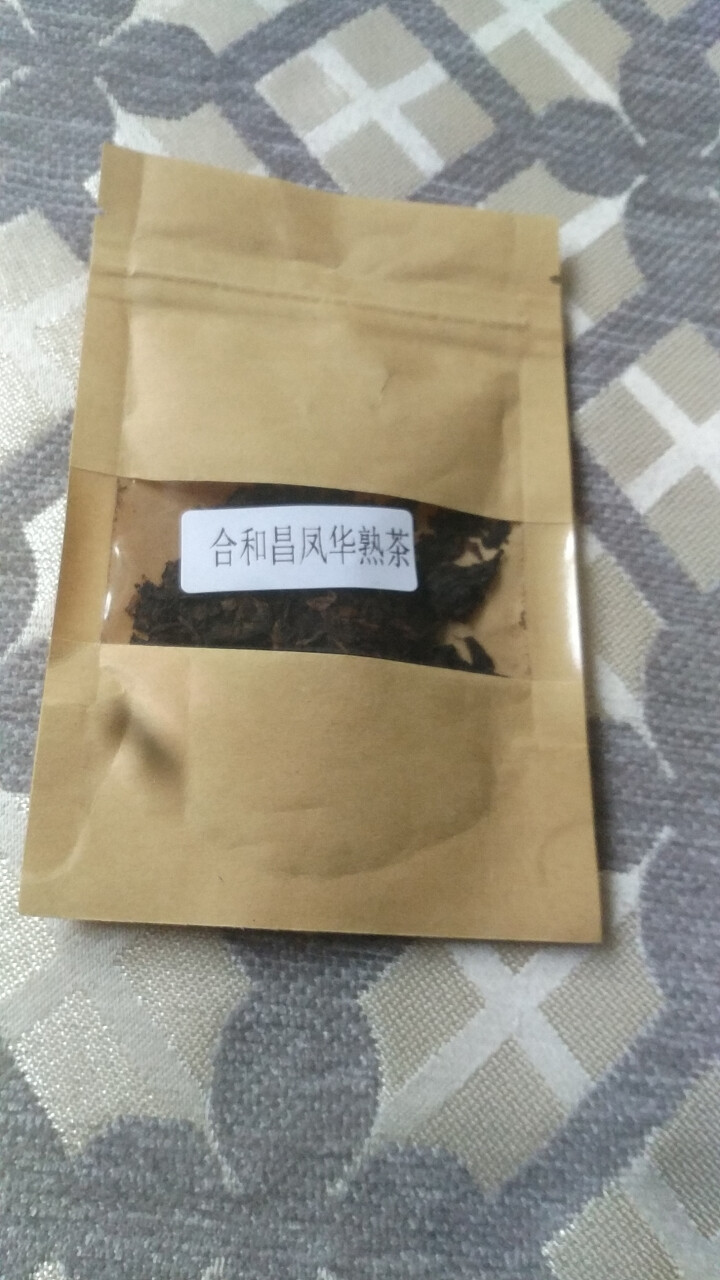 合和昌 凤华 生茶 普洱饼茶2018年新品合系列生茶 云南茶叶357g一饼 2018凤华熟茶试饮8克/袋怎么样，好用吗，口碑，心得，评价，试用报告,第4张