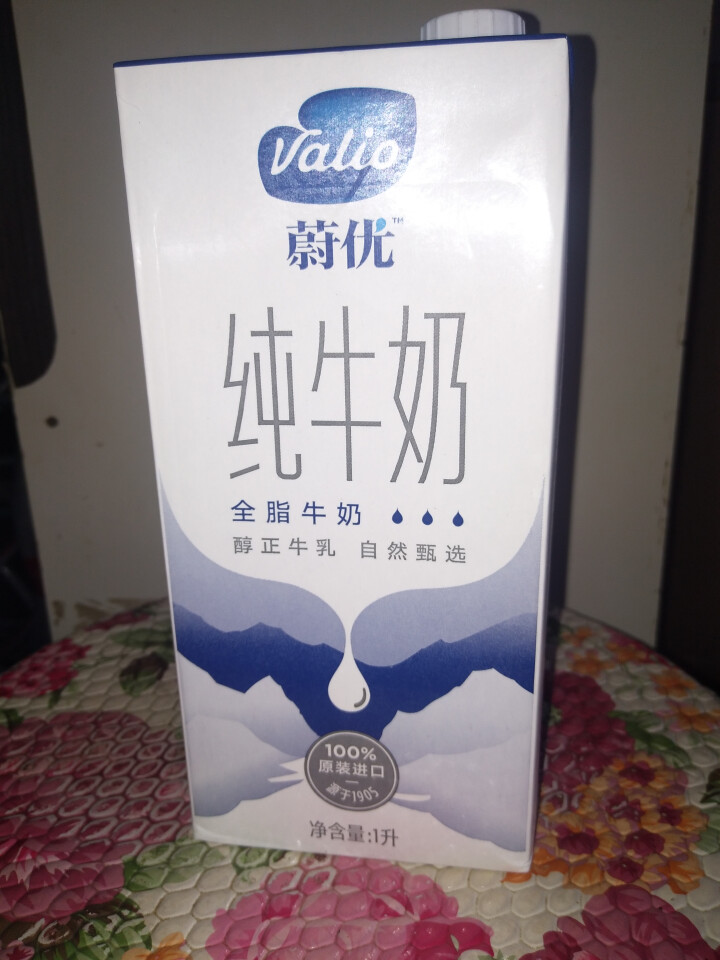 芬兰蔚优 Valio 全脂牛奶 UHT纯牛奶 1L*12整箱装怎么样，好用吗，口碑，心得，评价，试用报告,第2张