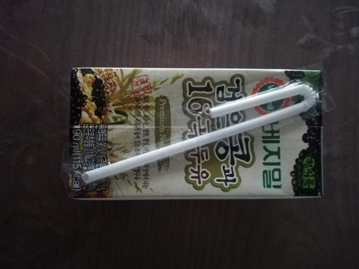 韩国进口 倍吉美尔16谷物黑豆豆奶营养豆乳 190ml*2（体验装）怎么样，好用吗，口碑，心得，评价，试用报告,第3张