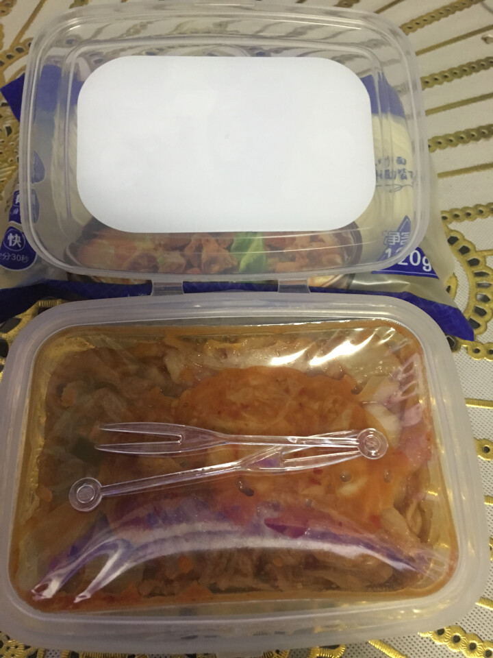 小肥食品白菜泡菜200g辣白菜韩式泡菜腌制咸菜开味下饭菜 小肥泡菜1盒怎么样，好用吗，口碑，心得，评价，试用报告,第3张