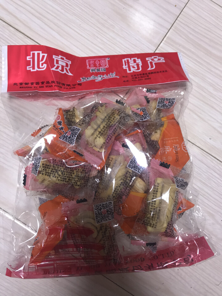 御食园 蜜麻花糖耳朵108g北京特产红糖麻花小麻花怎么样，好用吗，口碑，心得，评价，试用报告,第2张