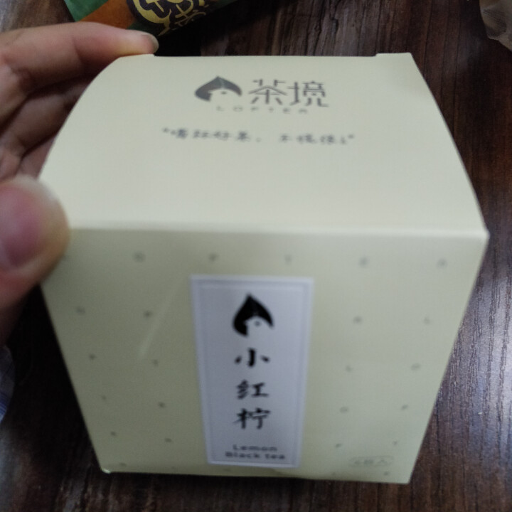 茶境（LOFTEA）滇红茶柠檬红茶生晒小红柠茶叶小柠红茗茶 小方盒分享装  12.5g*6袋/怎么样，好用吗，口碑，心得，评价，试用报告,第2张