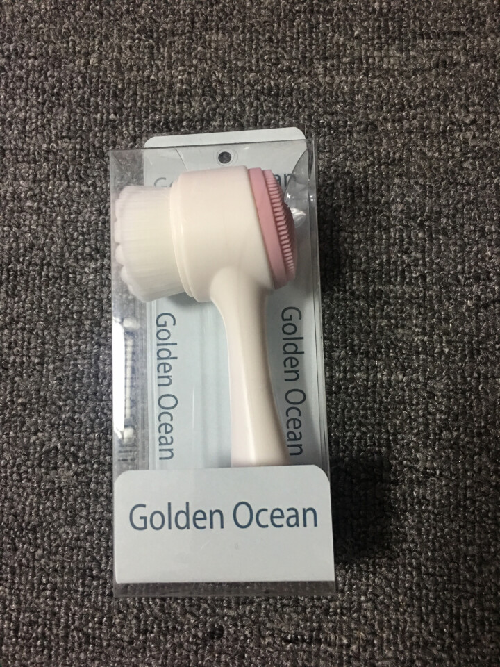 GoldenOcean金海洋洗脸刷洁面仪软毛手动深层清洁神器洁颜毛孔抖音家用网红刷脸刷子 粉色怎么样，好用吗，口碑，心得，评价，试用报告,第2张