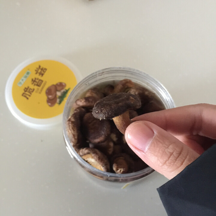 华大宝膳 香菇脆即食香菇干休闲零食蔬果干办公室小吃蔬菜干新品怎么样，好用吗，口碑，心得，评价，试用报告,第6张