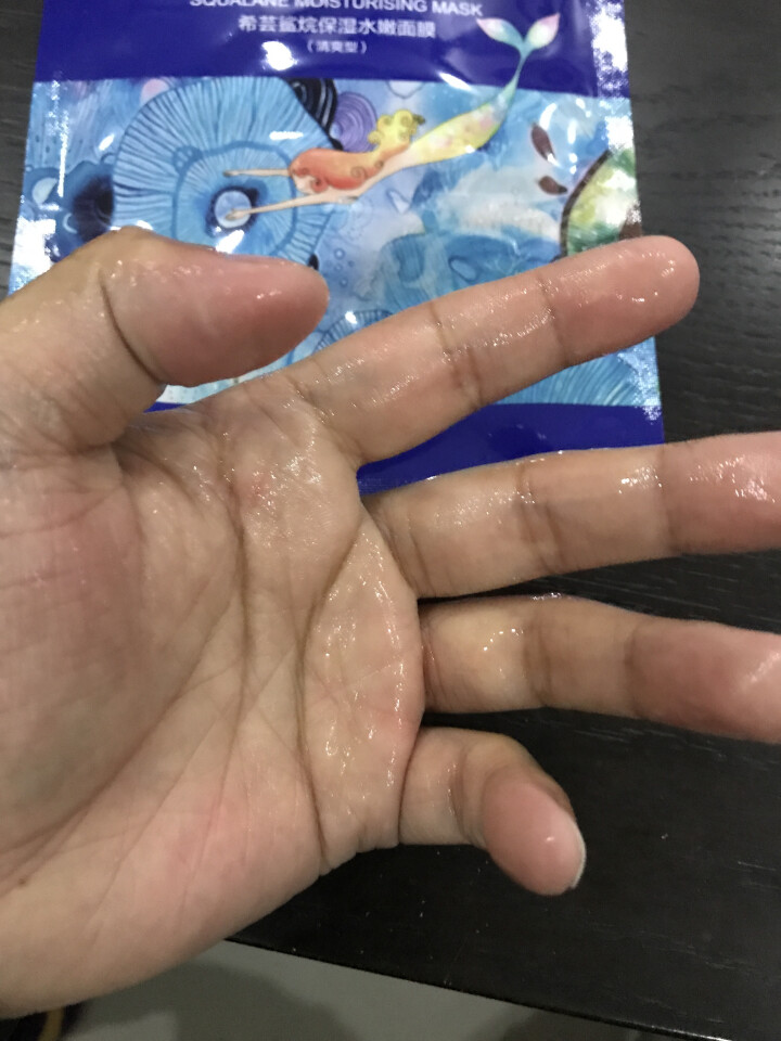 希芸水漾沁透泡沫洁面膏乳精华套装温和深层清洁洗面奶收缩毛孔控油男女温和不刺激不紧绷 希芸鲨烷保湿水嫩面膜一片怎么样，好用吗，口碑，心得，评价，试用报告,第4张