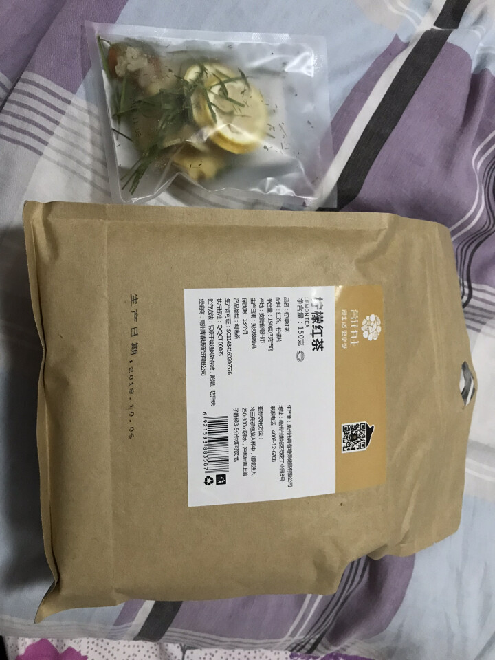 茗花有主 柠檬红茶50袋柠檬干片祁门红茶三角立体袋泡茶包冲饮独立小袋包装养生泡水喝的送礼品茶叶怎么样，好用吗，口碑，心得，评价，试用报告,第2张