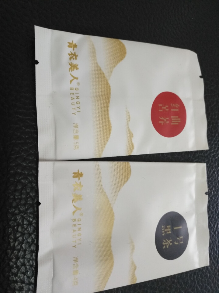 青衣美人红曲苦荞 全胚芽黑苦荞 苦荞茶叶代用茶 健康茶养生茶 品尝袋5g*1袋怎么样，好用吗，口碑，心得，评价，试用报告,第2张