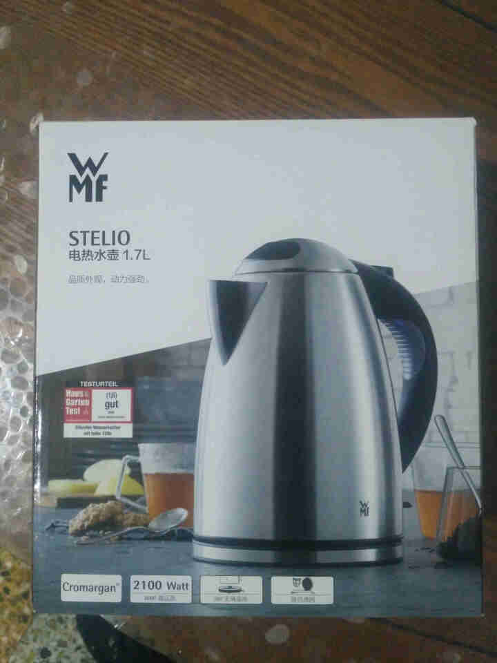 德国福腾宝（WMF）电水壶 电热水壶家用可视刻度不锈钢烧水壶1.7L （STELIO电热水壶）怎么样，好用吗，口碑，心得，评价，试用报告,第6张