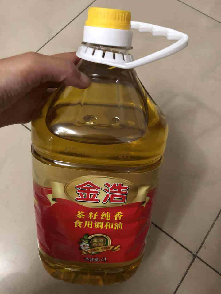 金浩 茶籽纯香食用调和油 非转基因食用油 家庭装 4L怎么样，好用吗，口碑，心得，评价，试用报告,第2张