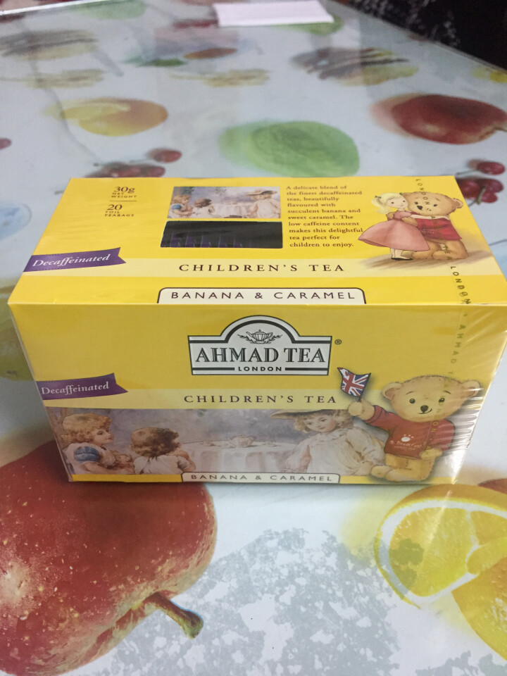 英国亚曼(AHMAD TEA)儿童香蕉味红茶咖啡因含量较少理想晚安茶1.5g*20包怎么样，好用吗，口碑，心得，评价，试用报告,第2张