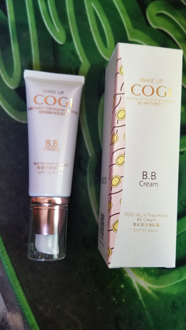 COGI高姿多效修容霜SPF30PA++45g（遮瑕隔离BB霜女提亮肤色保湿防水裸妆BB） 自然色怎么样，好用吗，口碑，心得，评价，试用报告,第3张