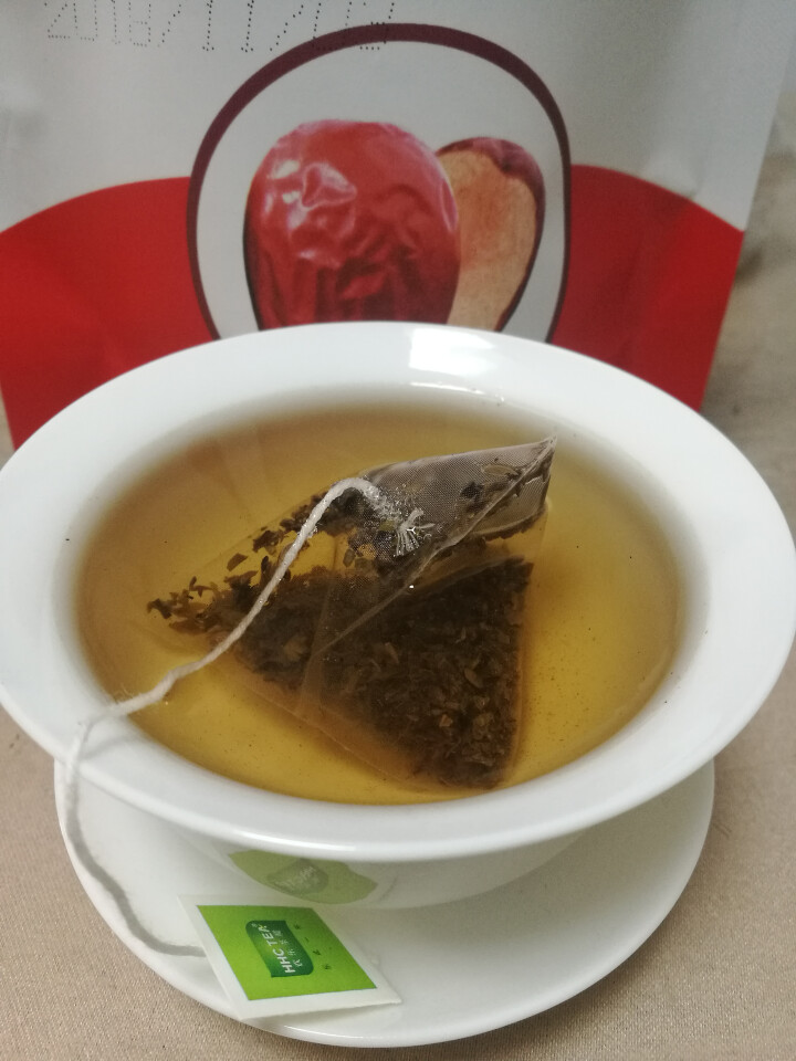 合和昌欢乐茶醍1%生茶普洱茶12包袋装18g袋泡茶小袋茶叶 普洱茶包 欢乐茶醍1%生茶一包试饮装怎么样，好用吗，口碑，心得，评价，试用报告,第4张