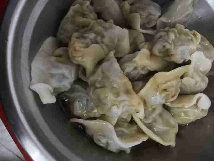 古淮 黑猪肉水饺煎饺速冻年货(早餐 火锅食材 烧烤 饺子)380克 荠菜猪肉怎么样，好用吗，口碑，心得，评价，试用报告,第4张