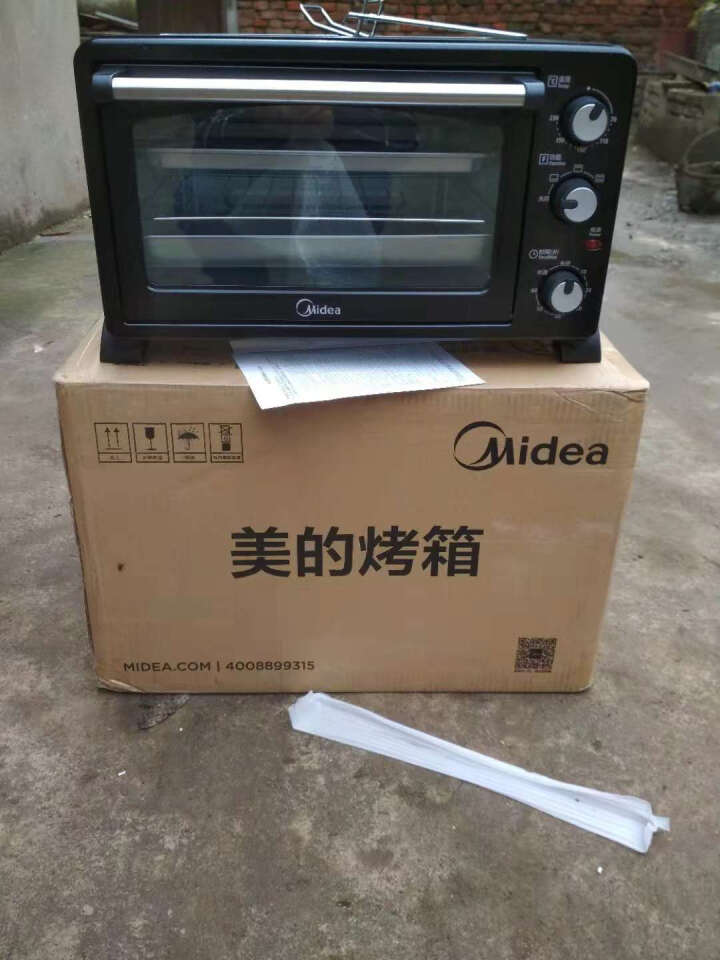 美的（Midea）电烤箱家用多功能3D环绕式加热25L大容量 T3,第2张