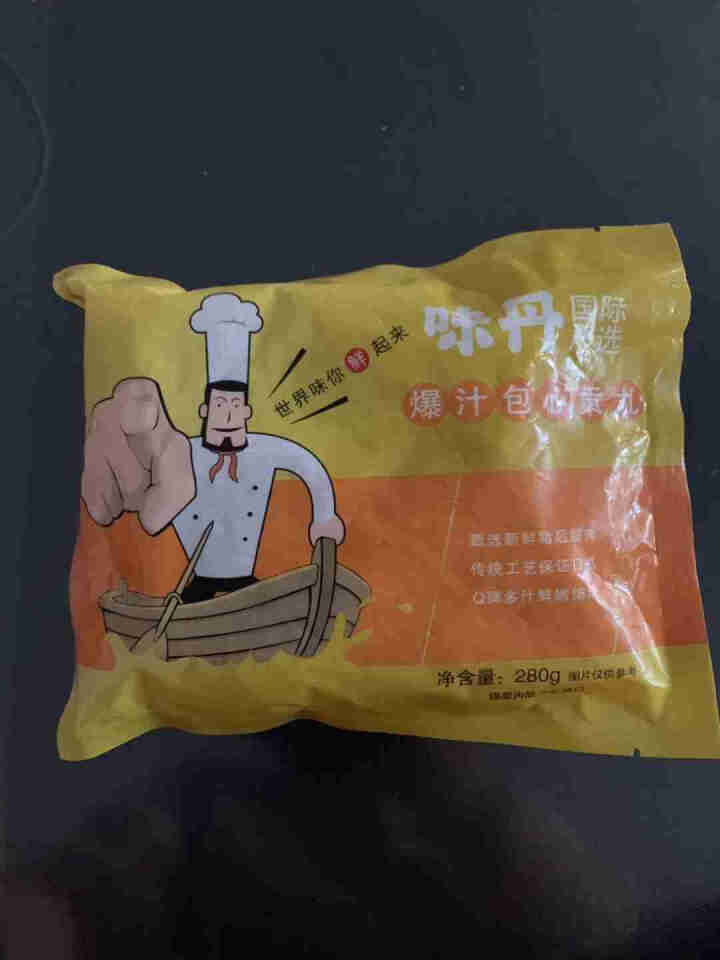 味丹严选包心贡丸 火锅食材 火锅丸子 烧烤食材 规格；280g怎么样，好用吗，口碑，心得，评价，试用报告,第2张