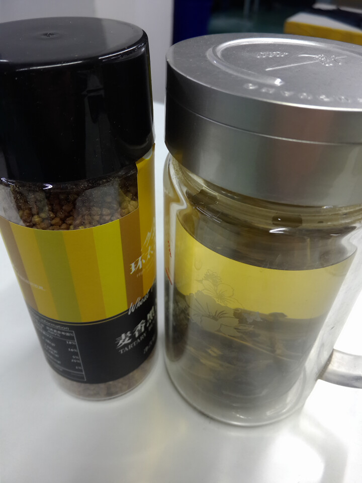 环太麦香黑苦荞茶 苦荞麦茶苦芥茶养生茶叶 搭配茉莉花玫瑰花菊花草茶 环太麦香黑苦荞茶—220g—1罐怎么样，好用吗，口碑，心得，评价，试用报告,第3张