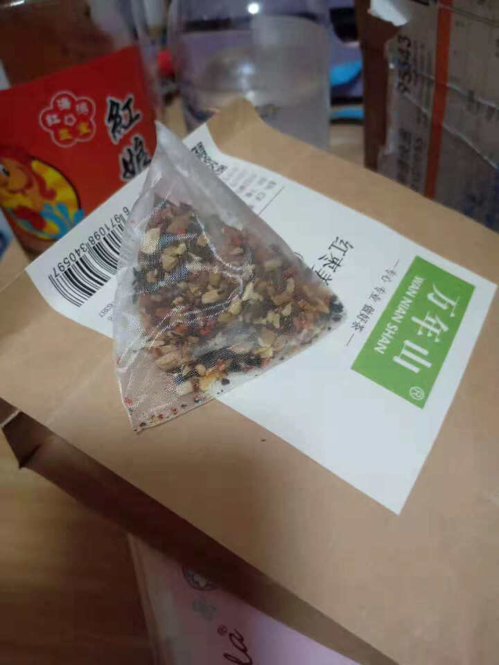 【密云馆】万年山 花茶 红枣姜茶袋泡茶 姜枣茶独立小包装 原材料看得见 红糖姜茶大姨妈茶50g怎么样，好用吗，口碑，心得，评价，试用报告,第3张