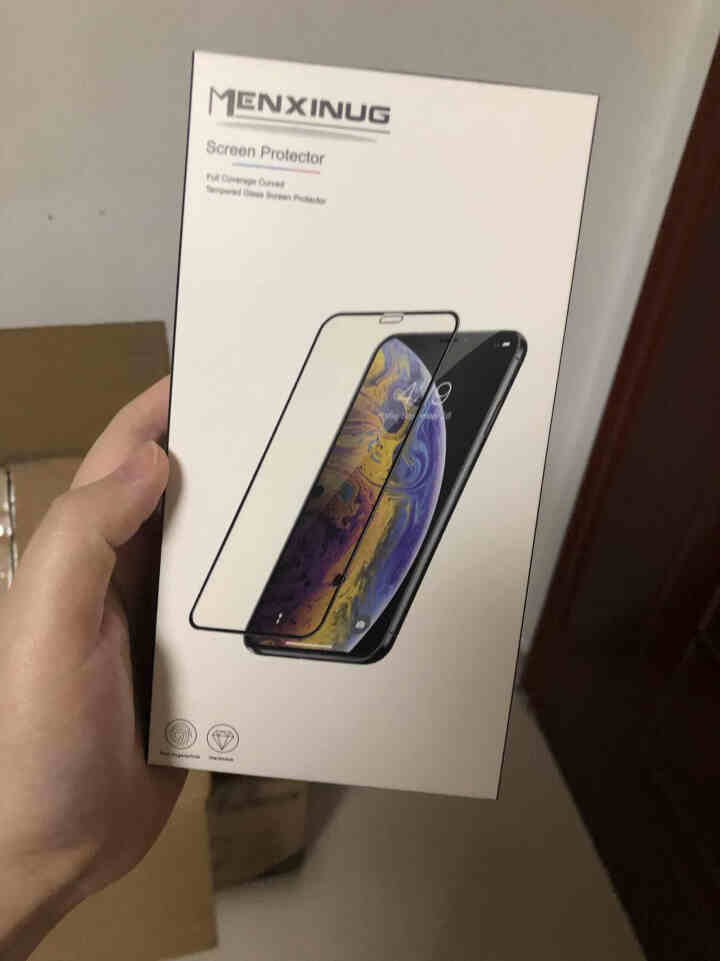 懵星 苹果X/XS钢化膜 iPhone X/XS Max 手机贴膜 全屏高清防爆裂抗指纹全玻璃膜 iPhoneXsMax全屏高清玻璃膜怎么样，好用吗，口碑，心得,第2张