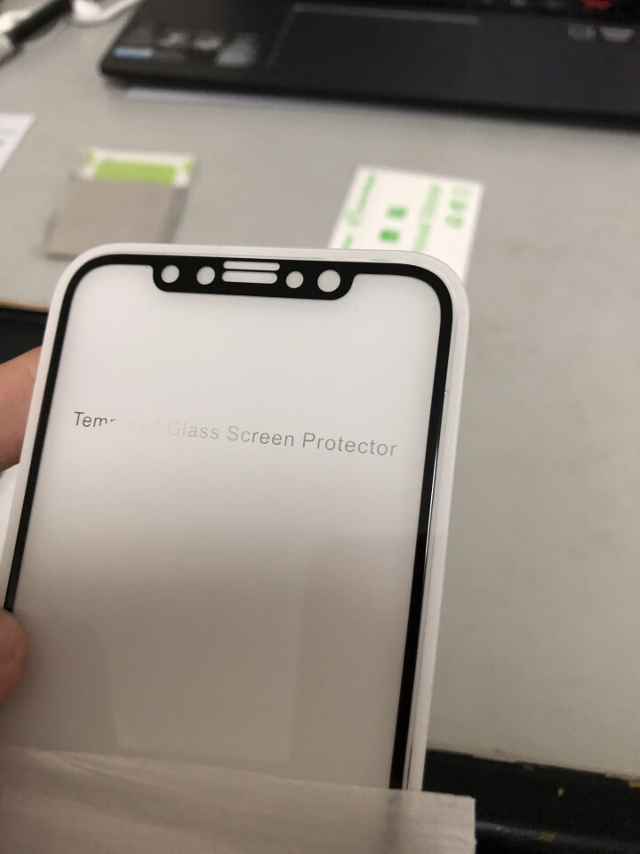 TEPSHINE 苹果X/XS/XR钢化膜iphone xs max手机贴膜全复盖 钻石镀晶钢化膜 全复盖3D冷雕曲面屏（送试贴膜+随手贴） 苹果 XS/X,第3张