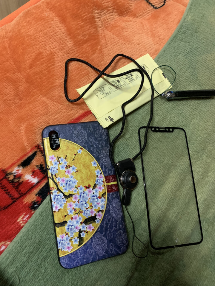 MEKS iPhoneX手机壳 中国风XR全包彩绘XS Max保护软壳7/8plus硅胶软壳6s防摔 古韵傲梅 iPhone X怎么样，好用吗，口碑，心得，评价,第3张