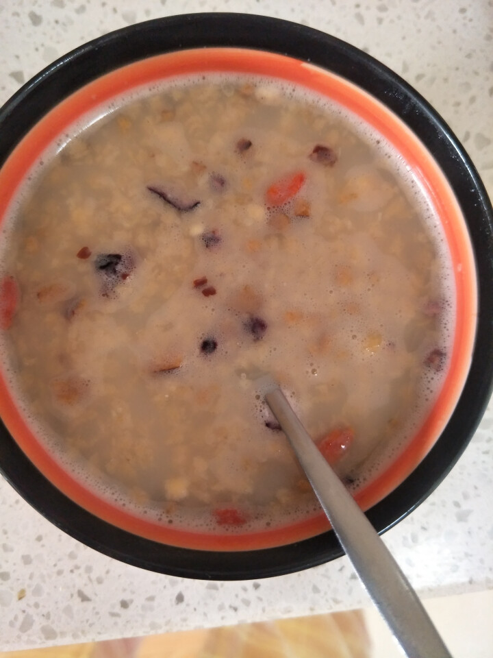 早啊考拉 营养早餐冲调谷物红枣枸杞益生元果干混合燕麦片即食代餐15天装450g盒装 试用装*4怎么样，好用吗，口碑，心得，评价，试用报告,第4张