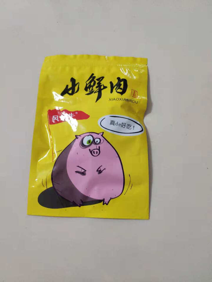 风马牛猪肉脯小鲜肉108g 靖江特产2019新品正付片袋装 肉质类零食休闲食品 1袋原味怎么样，好用吗，口碑，心得，评价，试用报告,第2张