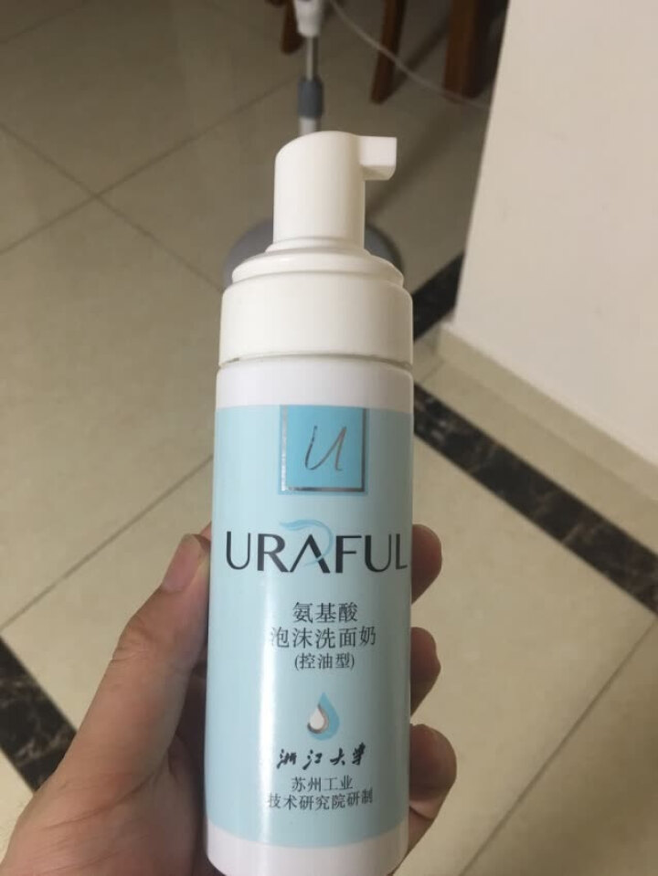 全悠（URAFUL） 氨基酸泡沫洗面奶 卸妆 控油 孕妇可用 祛痘 不含硫酸盐 中干性（保质期至18年11月） 150ml怎么样，好用吗，口碑，心得，评价，试用,第3张