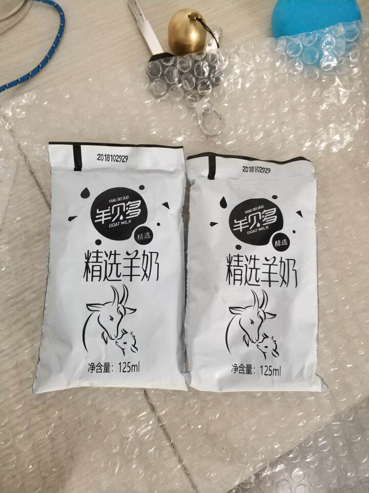 【新品上市】羊贝多精选山羊奶百利包袋装非纯羊奶新鲜液态羊乳125ml*12袋/箱老年孕妇儿童 2袋试喝装怎么样，好用吗，口碑，心得，评价，试用报告,第3张