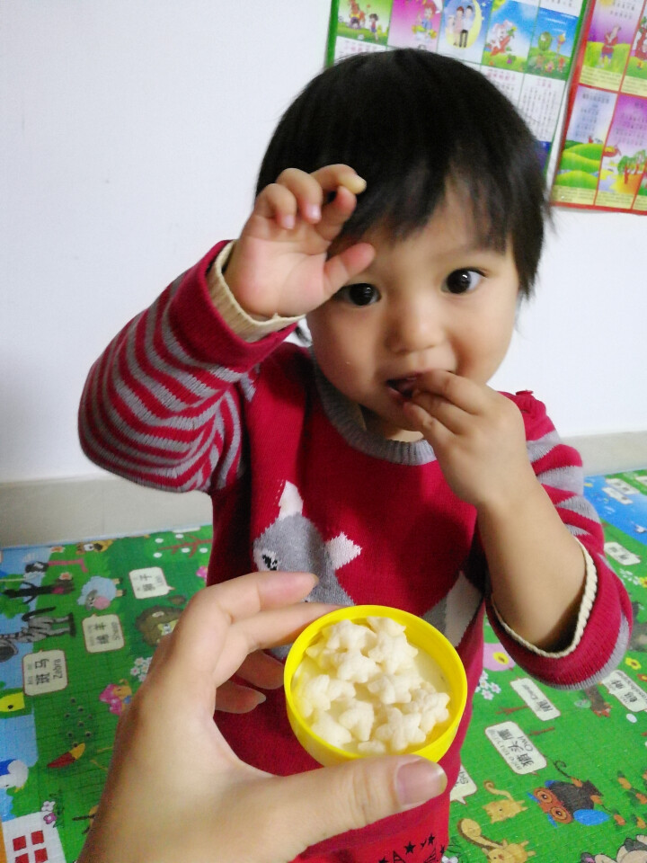 【额额狗品牌】 宝宝零食非油炸有机大米五谷谷物点心泡芙婴儿辅食 原味怎么样，好用吗，口碑，心得，评价，试用报告,第3张