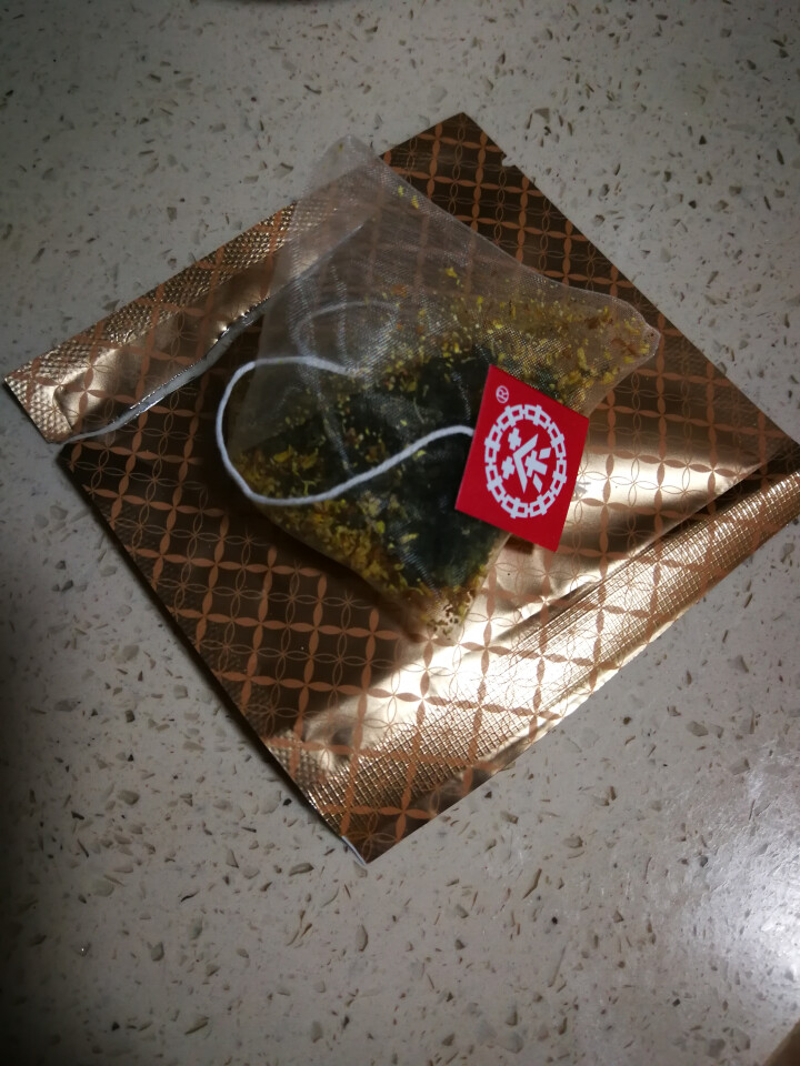 中粮集团中茶清茶桂花乌龙茶清香茶叶袋泡花草茶10包一盒25g 试用装1袋(单拍不发货)怎么样，好用吗，口碑，心得，评价，试用报告,第2张