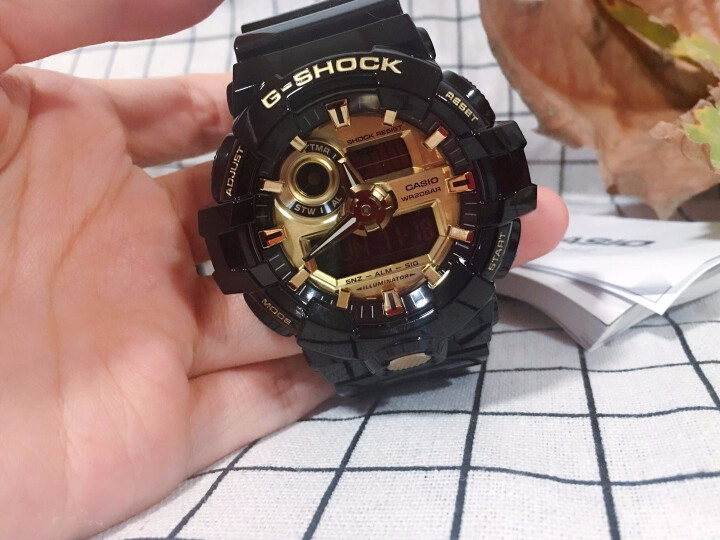 卡西欧casiogshockga710gb运动时尚防水男表ga710gb1apr单机版