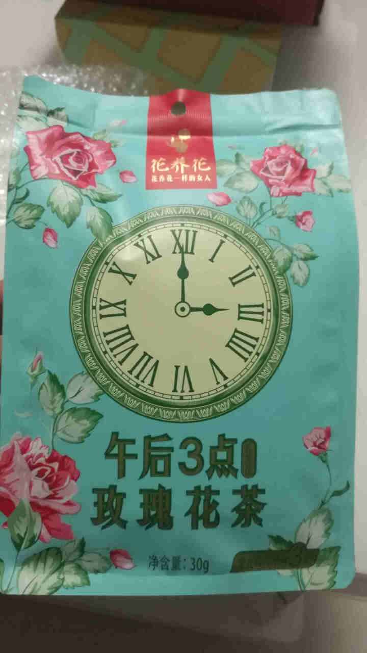 花养花玫瑰花茶特级玫瑰花冠茶花草茶平阴烘干无硫纸袋装 30g怎么样，好用吗，口碑，心得，评价，试用报告,第3张