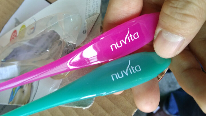 Nuvita 意大利进口婴幼儿感温变色防烫热敏勺子1409 粉色怎么样，好用吗，口碑，心得，评价，试用报告,第4张