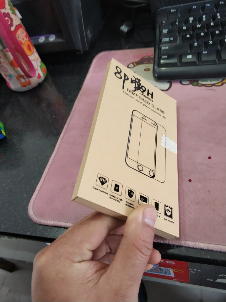 【蓝宝石镀晶】苹果8/7/6s玻璃膜 iPhone8/7/6/6s Plus钢化膜 全屏覆盖手机贴膜 iPhone7/8Plus,第2张