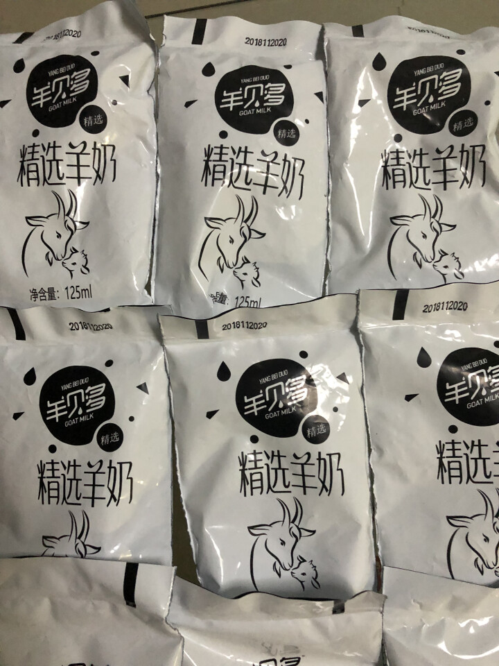 【新品上市】羊贝多精选山羊奶百利包袋装非纯羊奶新鲜液态羊乳125ml*12袋/箱老年孕妇儿童 整箱12袋怎么样，好用吗，口碑，心得，评价，试用报告,第2张