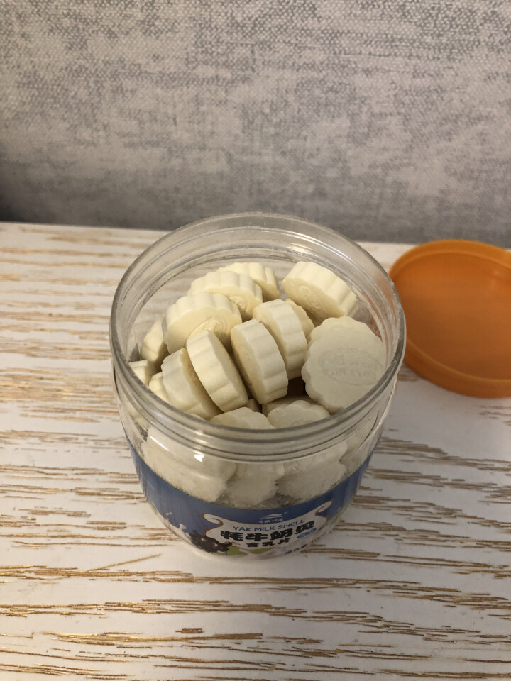 青藏祁莲 牦牛奶贝 青海特产牦牛奶片 原味100g罐装怎么样，好用吗，口碑，心得，评价，试用报告,第4张