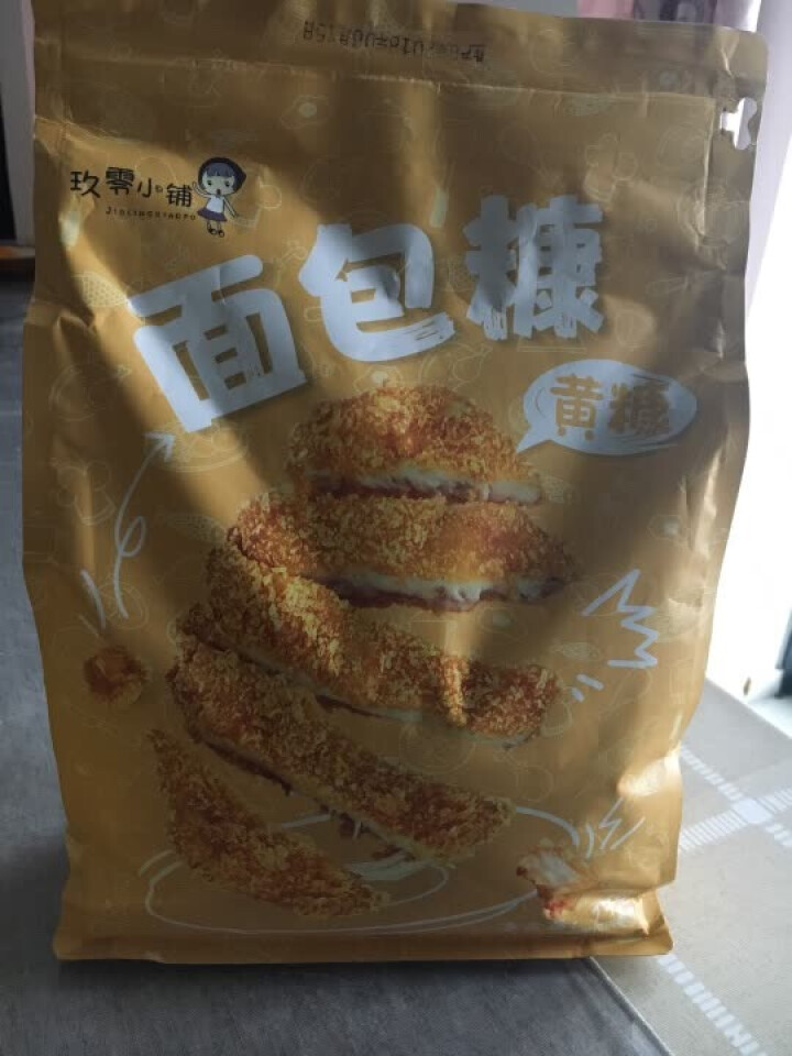 面包糠肯德基炸鸡粉鸡排烘焙原料调味品面包糠家用 黄面包糠1000g怎么样，好用吗，口碑，心得，评价，试用报告,第4张