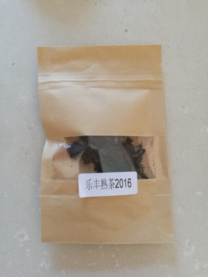 合和昌普洱茶 乐丰熟茶2016新品饼茶 云南古树熟茶 茶叶普洱357g 乐丰熟茶试饮装8克/袋怎么样，好用吗，口碑，心得，评价，试用报告,第2张