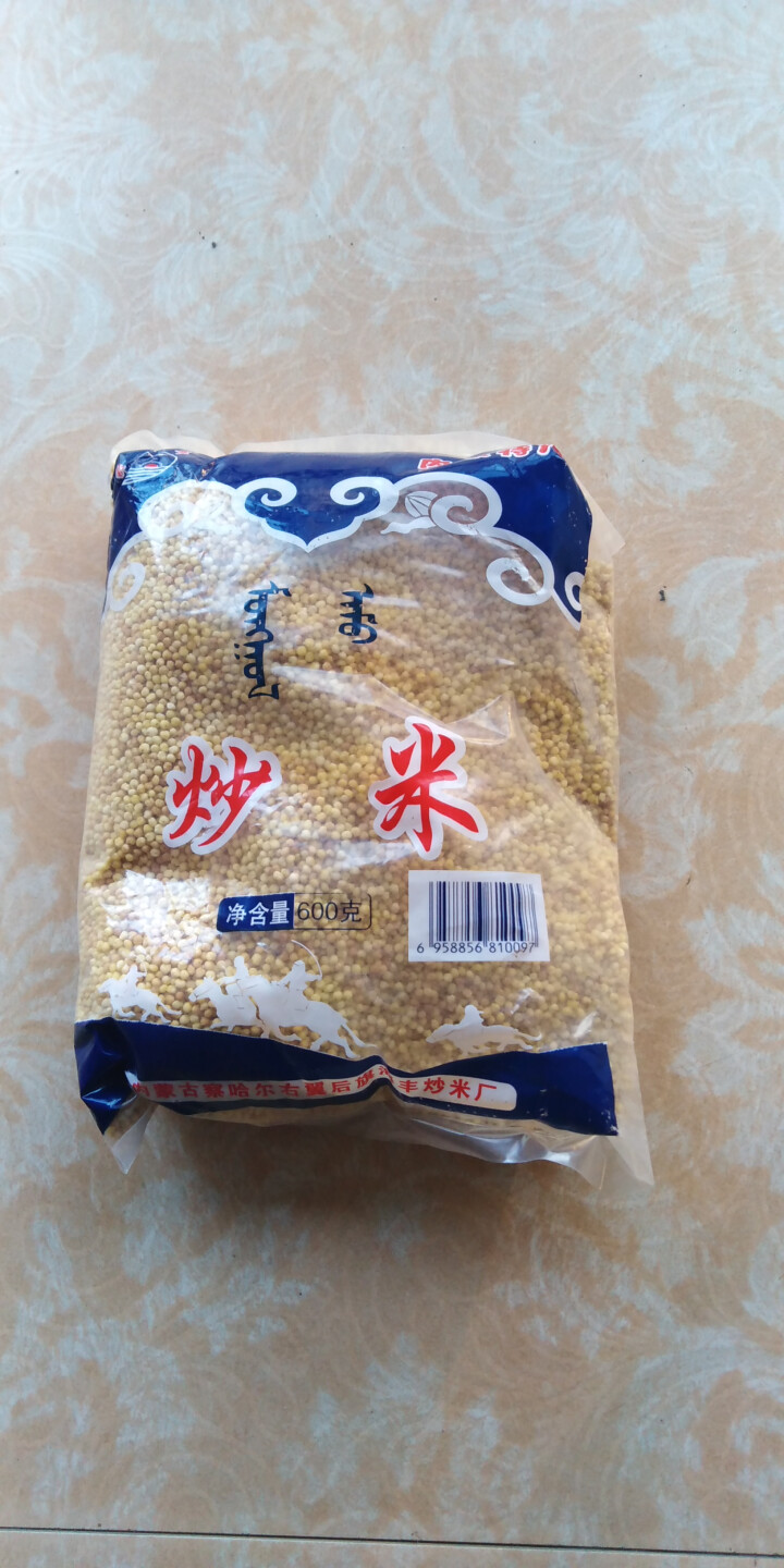 【道格食品】海丰蒙古原香炒米600g 奶茶冲泡休闲零食小吃内蒙古特产 600g炒米1袋怎么样，好用吗，口碑，心得，评价，试用报告,第3张