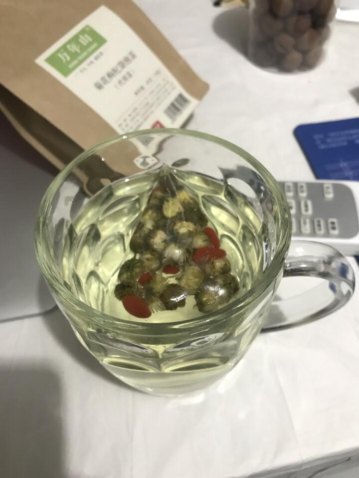 【密云馆】万年山 花茶 菊花枸杞茶组合 独立小包装 熬夜上火用眼过度凉茶养生宁夏枸杞子菊花茶叶包邮怎么样，好用吗，口碑，心得，评价，试用报告,第2张