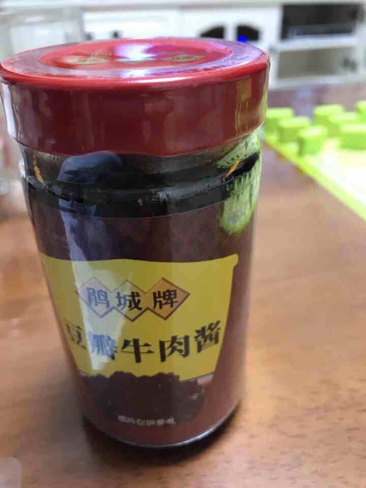 鹃城牌 豆瓣牛肉酱200g 下饭酱拌面拌饭好搭档 郫县豆瓣出品怎么样，好用吗，口碑，心得，评价，试用报告,第4张