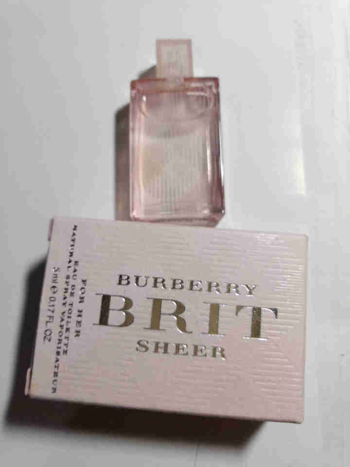 博柏利（BURBERRY）红粉恋歌女士香水 5ml（付邮试用 小样）怎么样，好用吗，口碑，心得，评价，试用报告,第3张