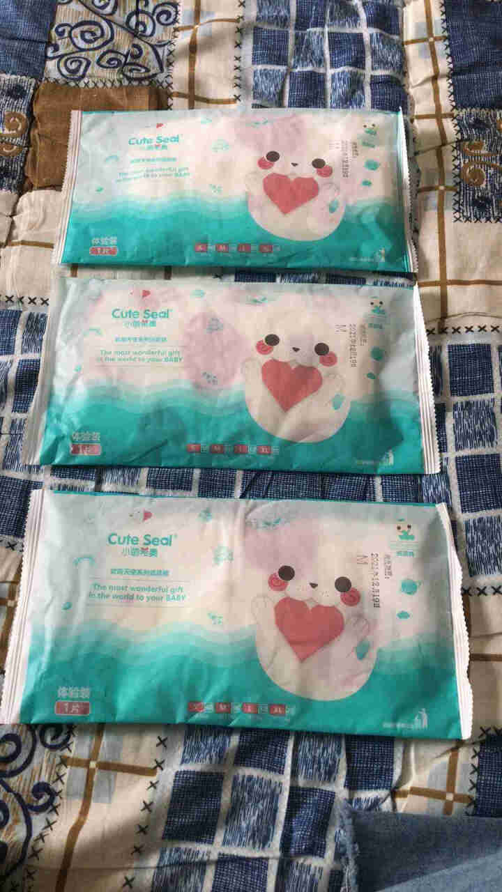 小萌希奥（Cute Seal）纸尿裤新品试用装尿不湿男女通用M 软萌天使纸尿裤,第2张